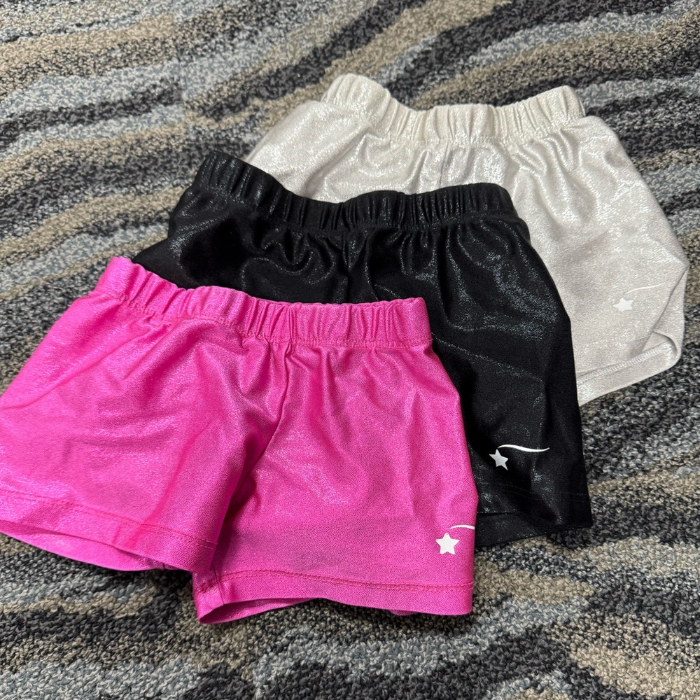 Destira Gymnastics Cheer Dance Shorts Girls Youth